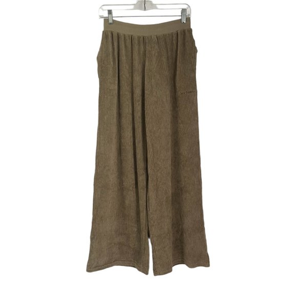 Urban Outfitters Pants - Urban Outfitters Iets Frans Sage Green Cotton Blend Ribbed Pants Small S